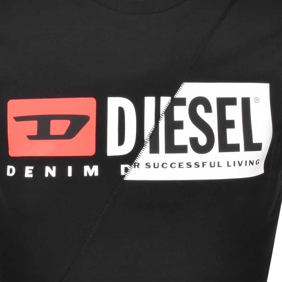Alternative Image for ProductDiesel T Diego T Shirt Black3